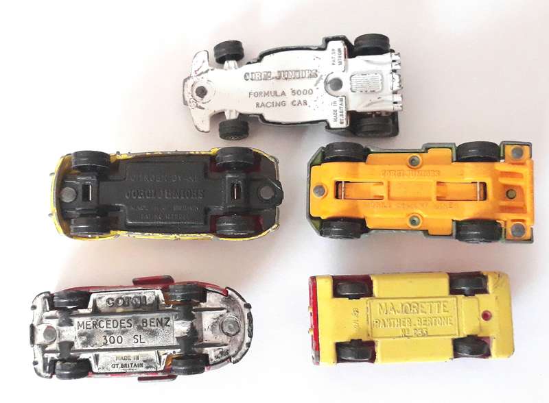 Vintage Corgi Junior and Majorette Toy Cars