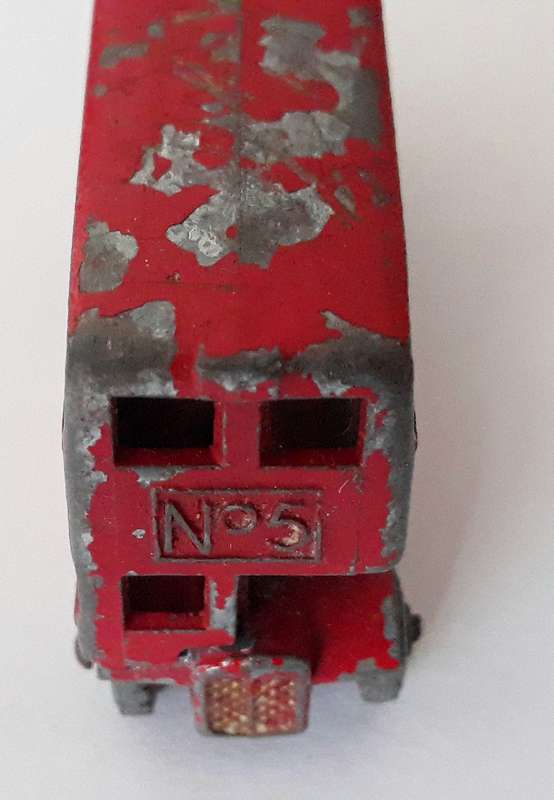 Vintage Lesney Matchbox No 5 London Bus