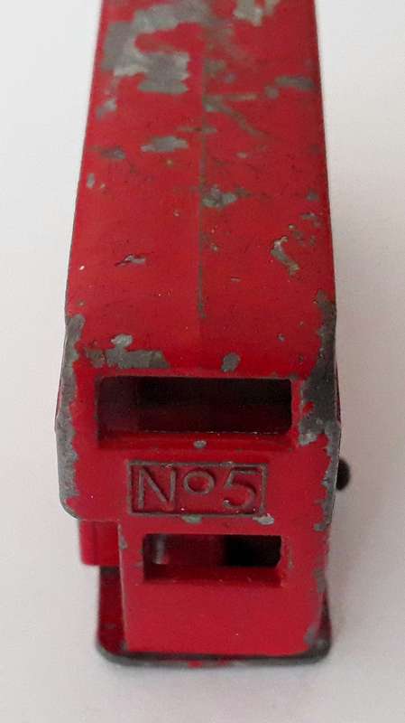 Vintage Lesney Matchbox No 5 London Bus