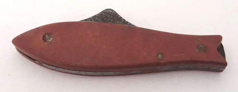 Vintage Swiss Made Mini Fish Pocket Knife