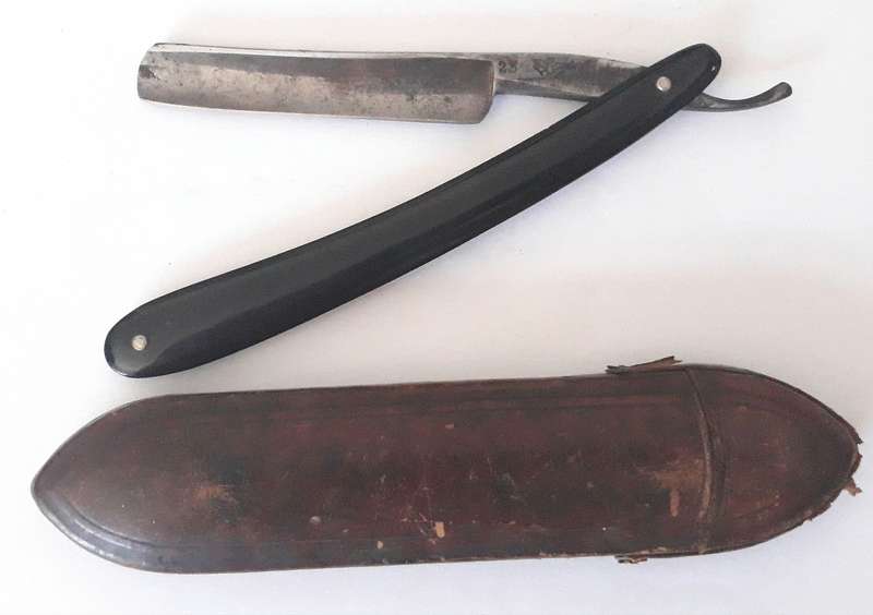 Vintage German Hugo Koller Solingen No 23 Straight Razor