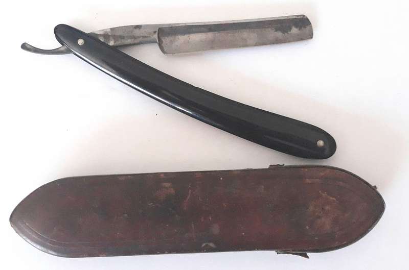 Vintage German Hugo Koller Solingen No 23 Straight Razor