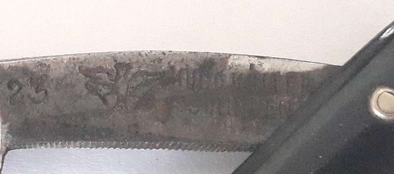 Vintage German Hugo Koller Solingen No 23 Straight Razor