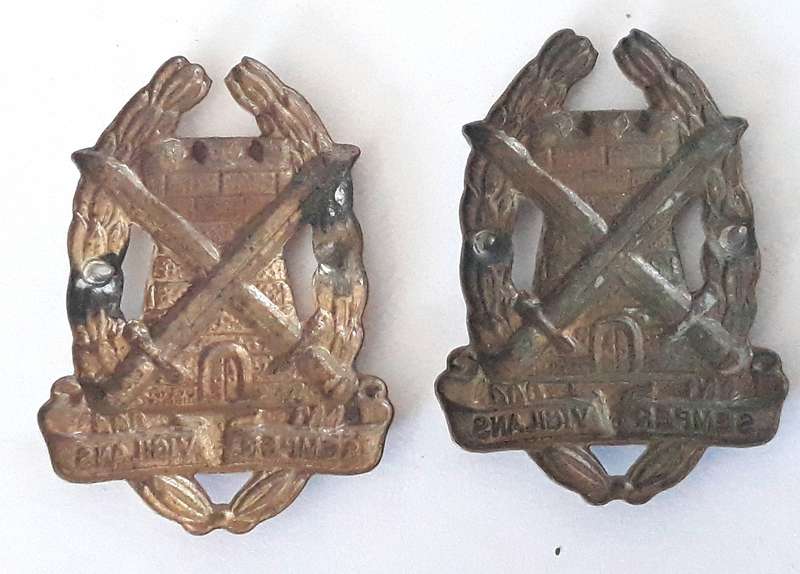 SADF Special Services Corps Collar Badge Pair