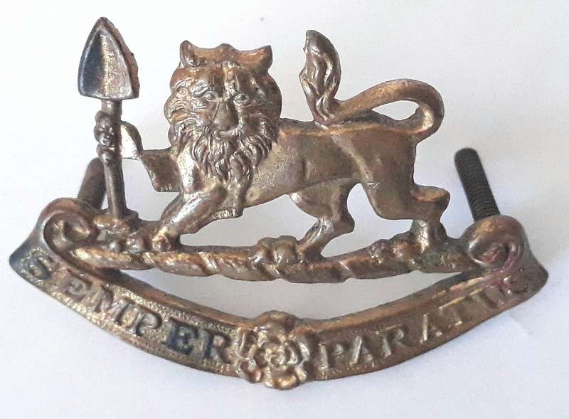 Vintage Rhodesian Mine Security Cap Badge