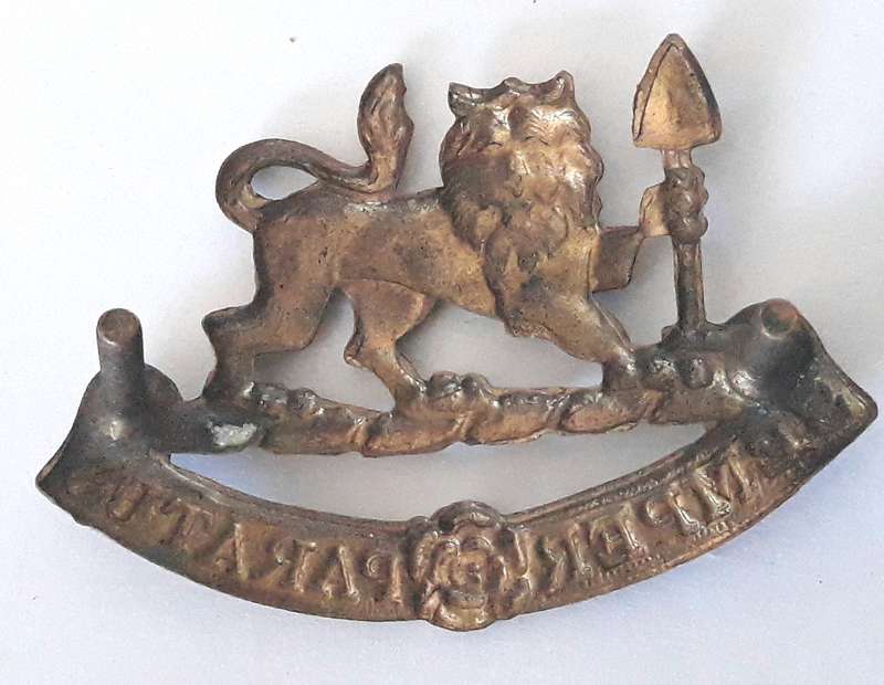 Vintage Rhodesian Mine Security Cap Badge