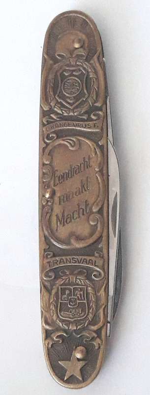 Vintage Paul Kruger / Christiaan De Wet Pocket Knife