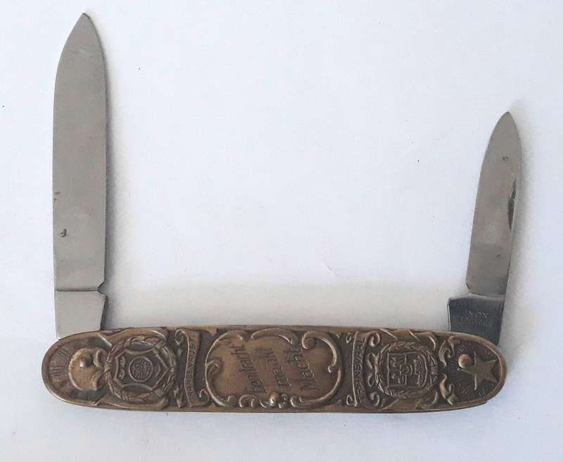 Vintage Paul Kruger / Christiaan De Wet Pocket Knife