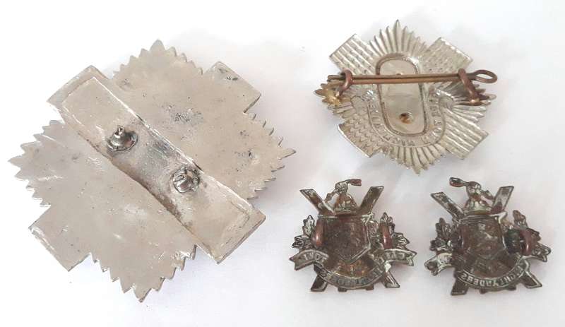UDF and SADF Cape Town Highlanders Badges