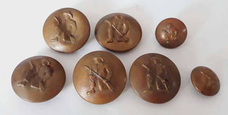 SADF Commando Buttons