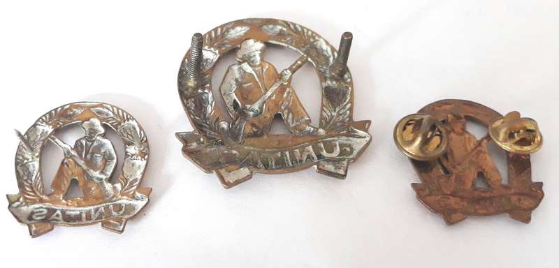SADF Commando Cap and Collar Badges