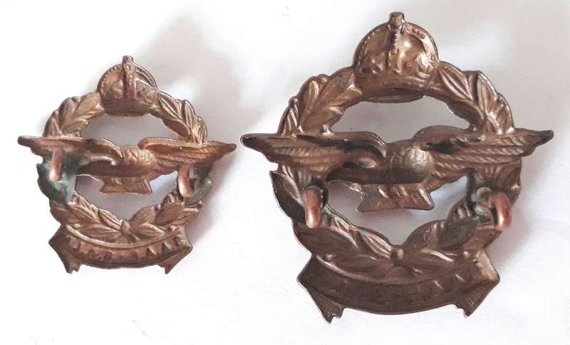 WW2 South African Airforce (SAAF) Cap and Collar Badge