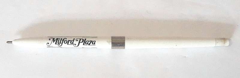 Vintage 1990s Ramada Milford Plaza Hotel New York Desk Pen