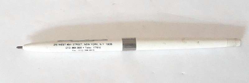 Vintage 1990s Ramada Milford Plaza Hotel New York Desk Pen