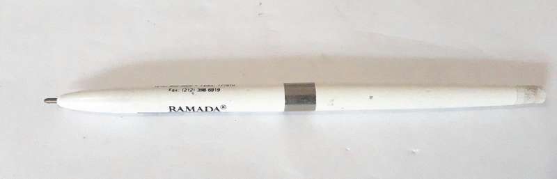 Vintage 1990s Ramada Milford Plaza Hotel New York Desk Pen