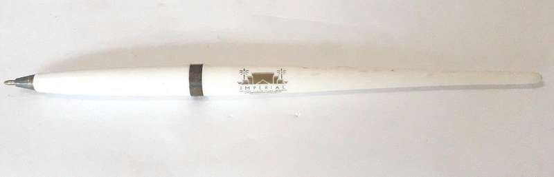 Vintage 1990s Imperial Hotel Mauritius Desk Pen
