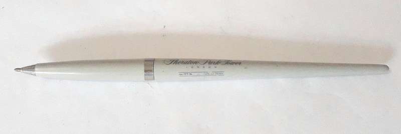 Vintage 1990s Sheraton Park Tower Hotel London Desk Pen