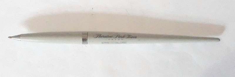 Vintage 1990s Sheraton Park Tower Hotel London Desk Pen