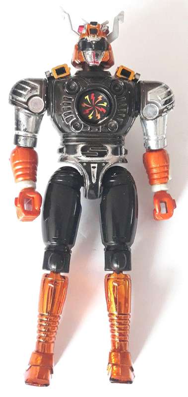 Vintage 1997 Bandai Beetleborgs Lightningborg Action Figure