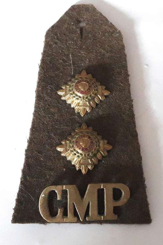 British Army Corps of Military Police Shoulder Board