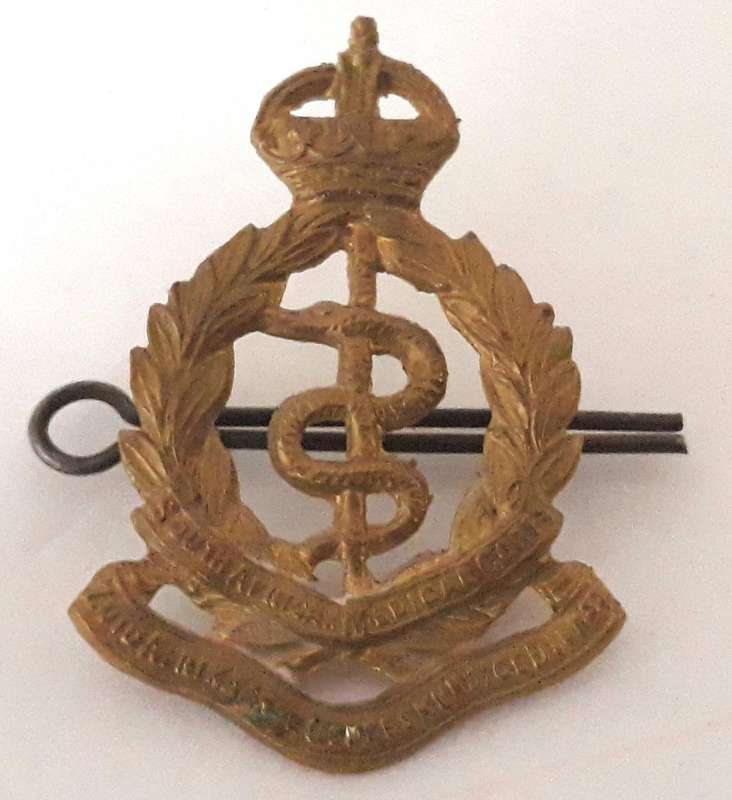 UDF WW1 South African Medical Corps Cap Badge