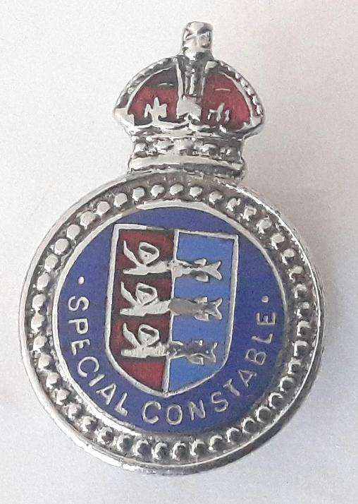 Vintage British Army Great Yarmouth Special Constable Button Badge