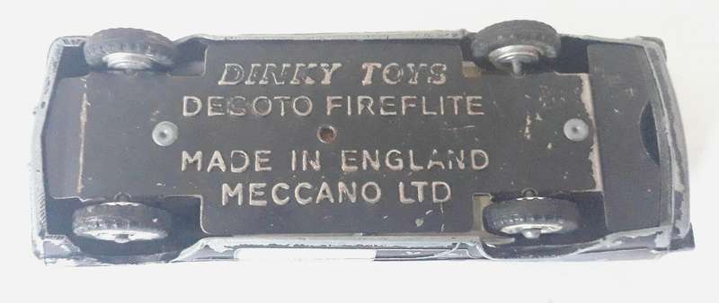 Vintage Dinky Toys Desoto Fireflite Police Car