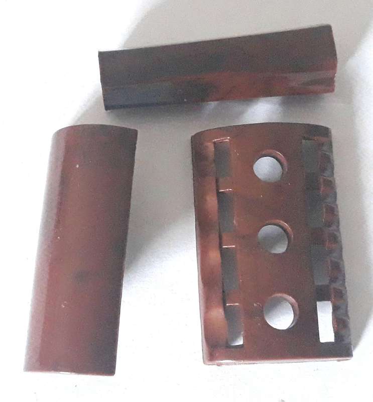 Vintage Canadian Dulev Travel Safety Razor