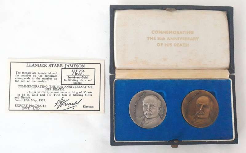 Vintage 1967 Leander Starr Jameson SA Mint Coin Set