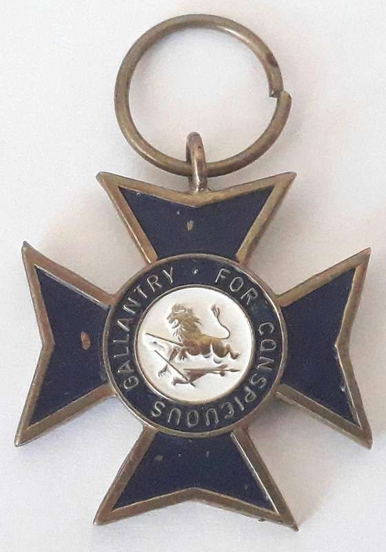 Rhodesian British South African Police Gallantry Medal - Reproduction