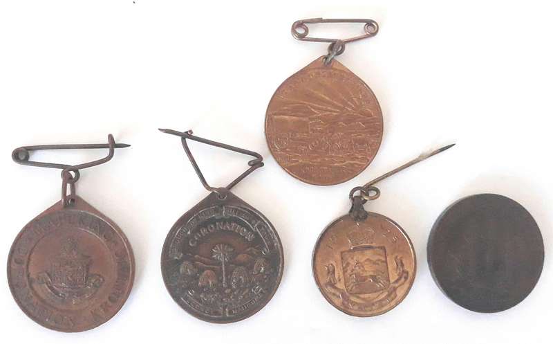 Various Vintage South African Medallions