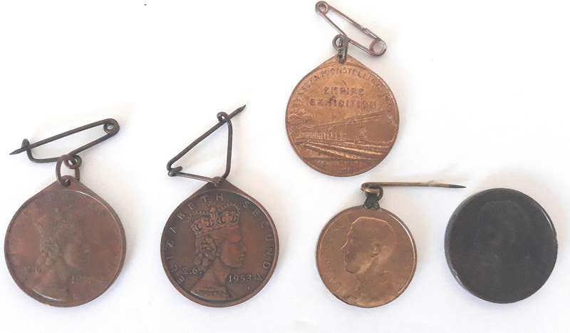 Various Vintage South African Medallions