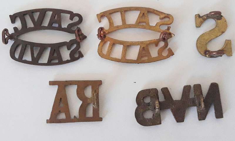 Various Military Titles and Badges