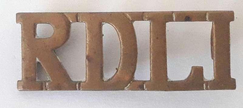 UDF Royal Durban Light Infantry Shoulder Title