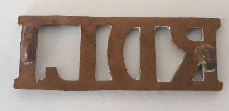UDF Royal Durban Light Infantry Shoulder Title