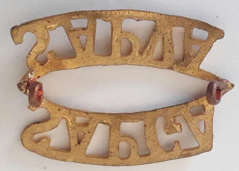 UDF South African Permanent Garrison Artillery Shoulder Title
