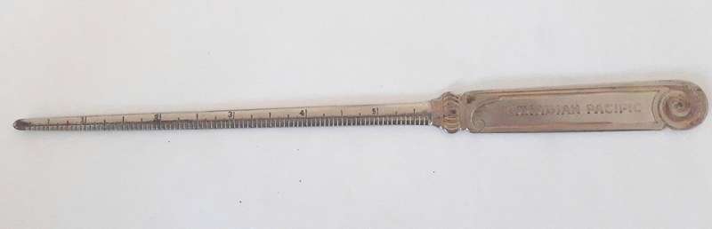 Vintage Canadian Pacific Liners Letter Opener and Ruler