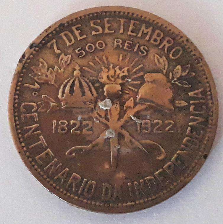 1922 Brazilian 500 Reis
