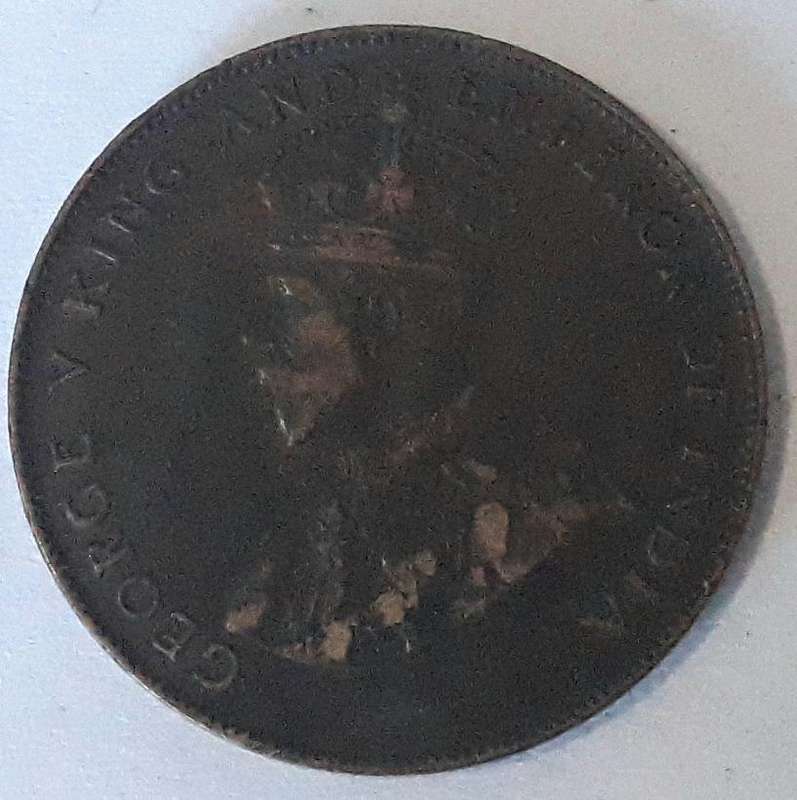 1923 Mauritius Five Cents