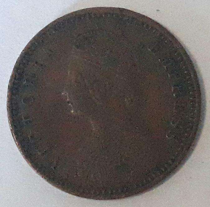 1901 Indian 1/12 Anna