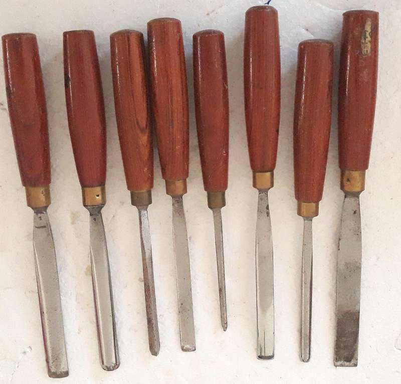 Various Ashley Iles Wood Working Chisels