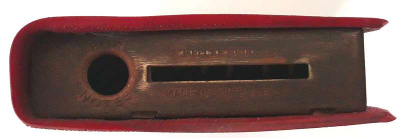 Vintage United Building Society / United Bouvereniging Coin and Note Saving Box