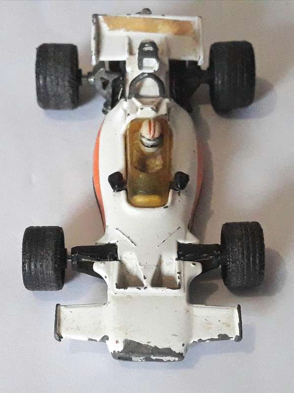 Vintage Corgi Toys Whizzwheels Yardley, McLaren, Ford M19A Racing Car
