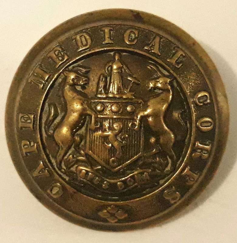 Cape Colony Cape Medical Corps Button