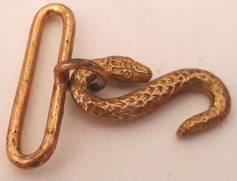 Vintage Snake Belt Buckle
