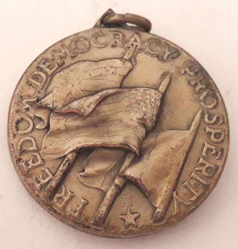 Vintage World War Two 1944 Liberation of Florence Medal