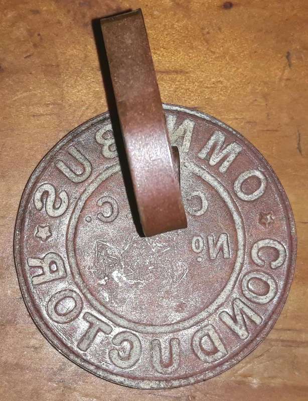 Vintage Omnibus Conductor Badge