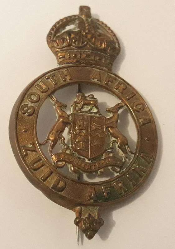 WW1 UDF Era South African Instructional Army Corps Cap Badge