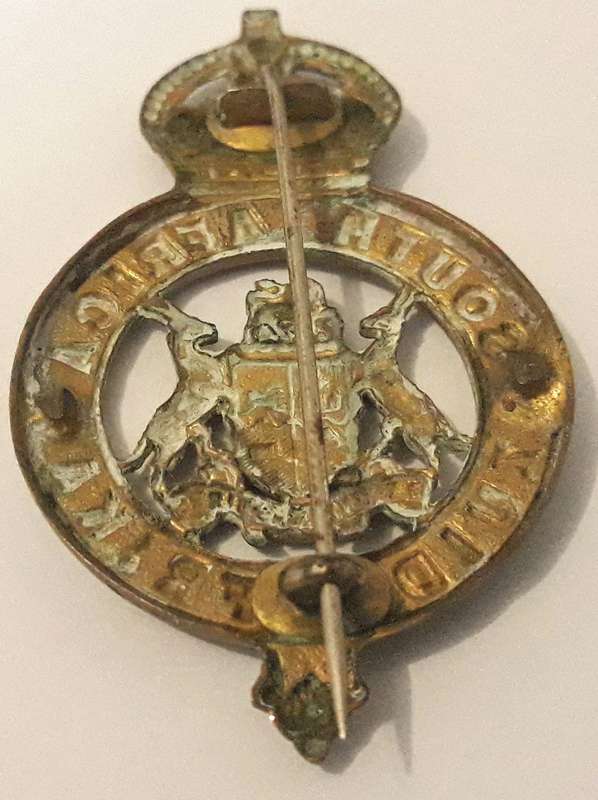 WW1 UDF Era South African Instructional Army Corps Cap Badge