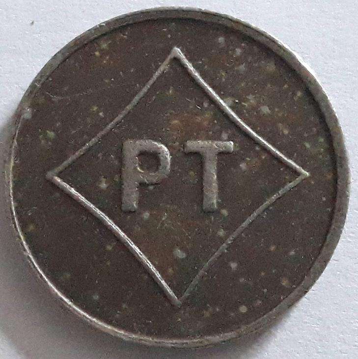Vintage South African Telephone Test Token